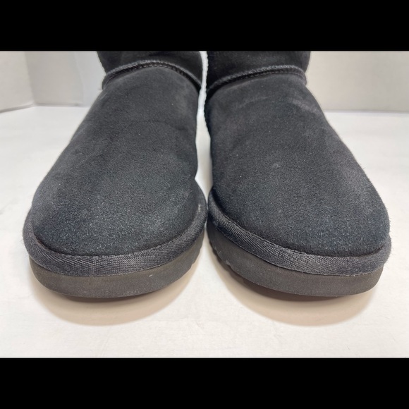 UGG 1110420 Classic Short Studded Black Swarovski Crystal Metal Boot - Picture 6 of 12